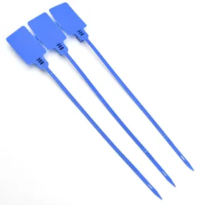 SL-42F Large Plastic Seal Tags Security Pull Tight Lock Plastic Tags Labels