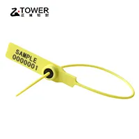  SecurityTags Pull Ties Numbered Plastic Locking Tags Plastic Security Seal(SL-42F)