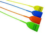 ZC-30F Fire extinguisher pull tight plastic seal with barcode