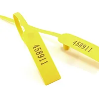 customized high quality adjustable barcode tamper proof security seal ZC-31F 