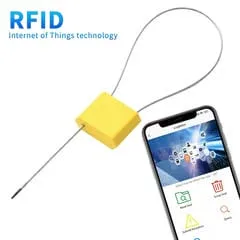 Anti Tamper RFID Cable Seals NFC Chip Shipping Seals ZC-22H
