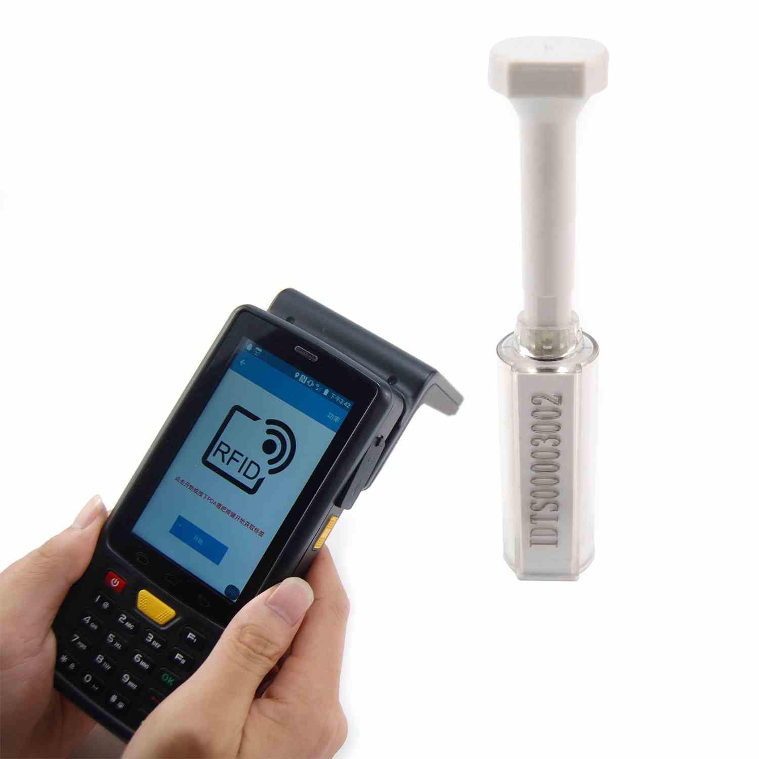 ZC-10K Sello de perno de alta seguridad de alta frecuencia